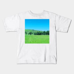 South African village countryside Kids T-Shirt